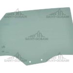 RH REAR DOOR GLASS GREY (2HOLES) SEKURIT